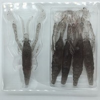 【ネコポス対象品】リトルジャック MODELISM-EBI(モデリズム-エビ) 4インチ #3 カワエビ