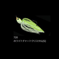【ネコポス対象品】ノリーズ ボルケーノ2 3/8OZ 720 ホワイトチャートクリスタル(G)