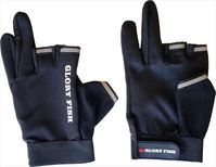 グローリーフィッシュ 手袋 GL-001 ゲームグローブ 3本切