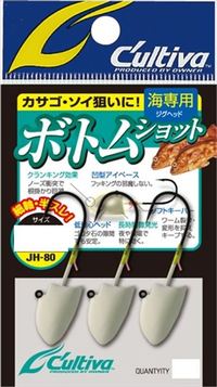 オーナー・カルティバ ジグヘッド JH-80 ボトムショット 12g-#2【即日発送】