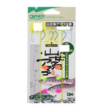 【ネコポス対象品】OWNER(オーナー) 山女魚アマゴ仕掛 4.5m-7.5号 ハリス0.6号 道糸0.8号 R-3060
