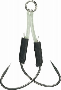 【ネコポス対象品】ダイワ アシストフック 鏡牙フックSS ツインアシスト 1/0