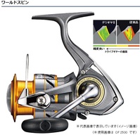 ダイワ(Daiwa) リール 17 ワールドスピンCF 3000 スピニングリール【即日発送】