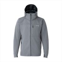 美品 シマノ純正 XLサイズ ジャケット ストレッチ フーディー WJ-040T シマノ WJ-040T DURASTストレッチフーディ XL ヘザーグレーの