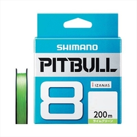 【ネコポス対象品】シマノ PL-M68R PITBULL(ピットブル)8 200m ライムグリーン 1.5号【即日発送】
