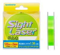 シマノ ライン CL-L75Q サイトレーザー EX エステル 蛍光グリーン 240m 0.3号