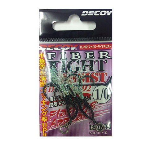 【ネコポス対象品】デコイ(DECOY) DJ-92 ファイバーライトアシスト 1/0