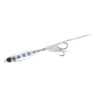 ハヤブサ(FINA) FS419 ジャックアイ クネクネ20g 5 シルバー青夜光ゼブラ