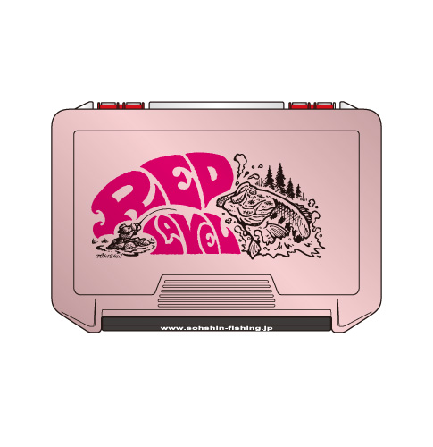 リバレイ 6366 RL ルアーケース レッド(バス)【即日発送】