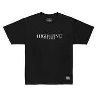 ハイファイブファクトリー ロゴドライTシャツ (Logo Dry T Shirts) ブラック S