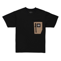 ハイファイブファクトリー ドライポケットTシャツ (Dry Pocket T Shirts) ブラック S