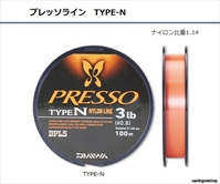 【ネコポス対象品】ダイワ プレッソライン TYPE-N 100m PRESSO LINE TYPE-NYLON 2.5LB